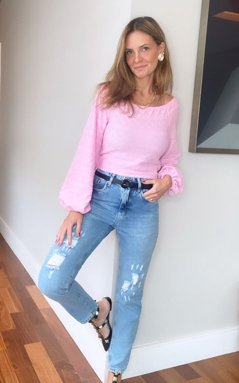 Calça jeans MOM